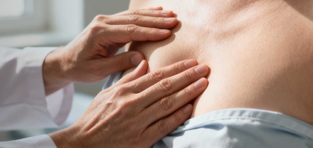 Отделение молочной железы и кожи